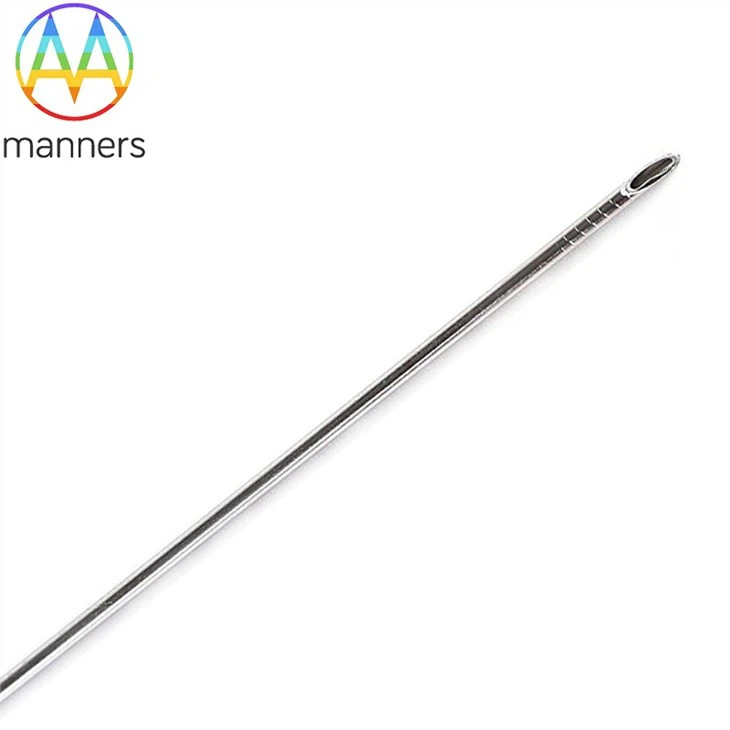 Double Lumen Aspiration Needle With Echo Tip Marking